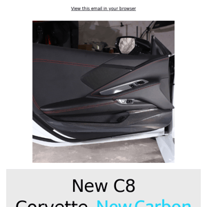 New C8 Corvette Interior😍