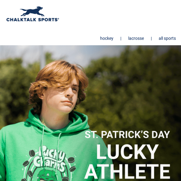 St. Patrick's Day Gear for Athletes