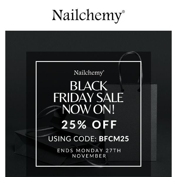 📣 BLACK FRIDAY SALE NOW ON 📣