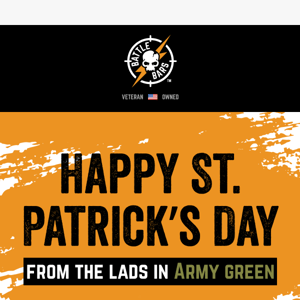 From the Lads in Army Green