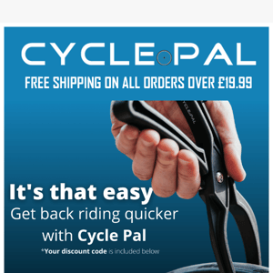 Your 10% Cycle Pal Discount Code Is Here