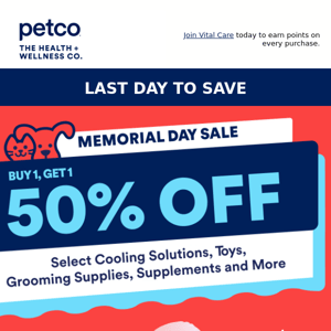 Last Chance to Save on Memorial Day Deals!