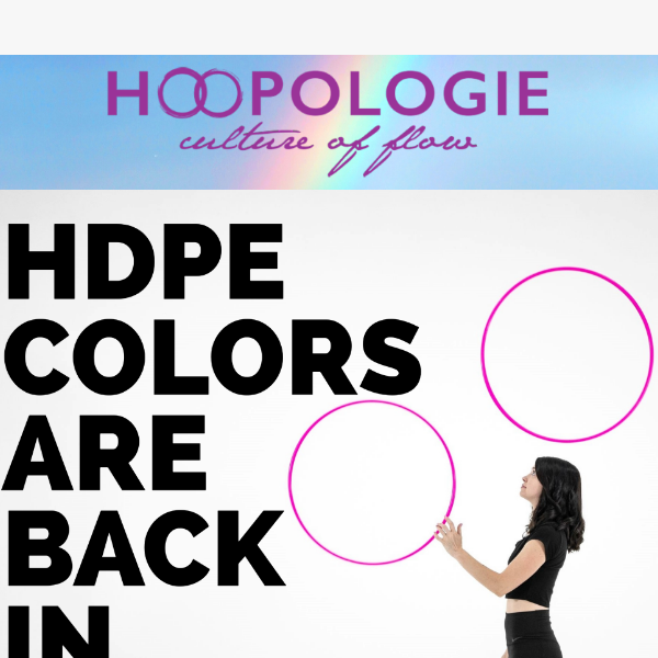 Restocked and ready for you! Shop 3/4" HDPE colors today.