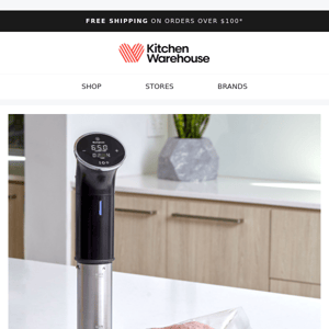 Why sous vide? For consistently perfect results, every time