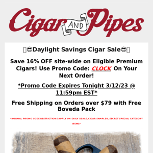 LOST SLEEP, SAVE MONEY! - CIGAR SPECIALS