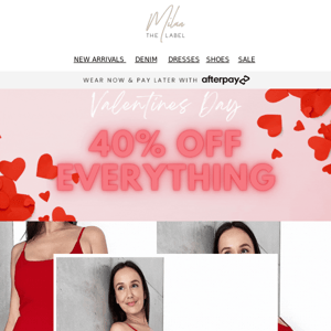 40% OFF EVERYTHING OMG! ❤️ MAKE A STATEMENT