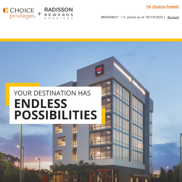 More Travel Possibilities with Radisson Hotels Americas