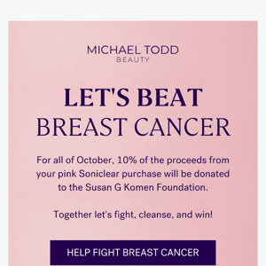 Want to help fight breast cancer?