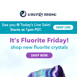 TGIFF: Thank goodness it's Fluorite Friday! 💜