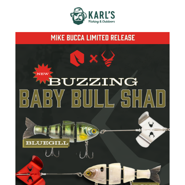 Catch Co. & Mike Bucca's Buzzing Baby Bull Shad