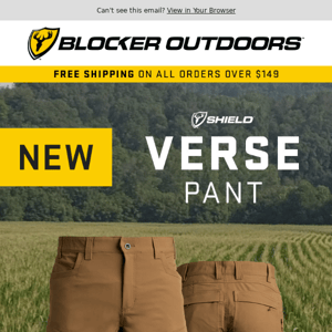 Your Versatile Companion Pant Is Here! Shield Verse