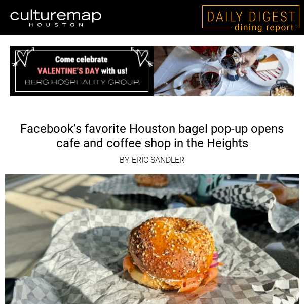Heights bagel drama + more Houston food news