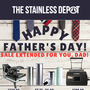 HUGE Father's Day Sale! 👔