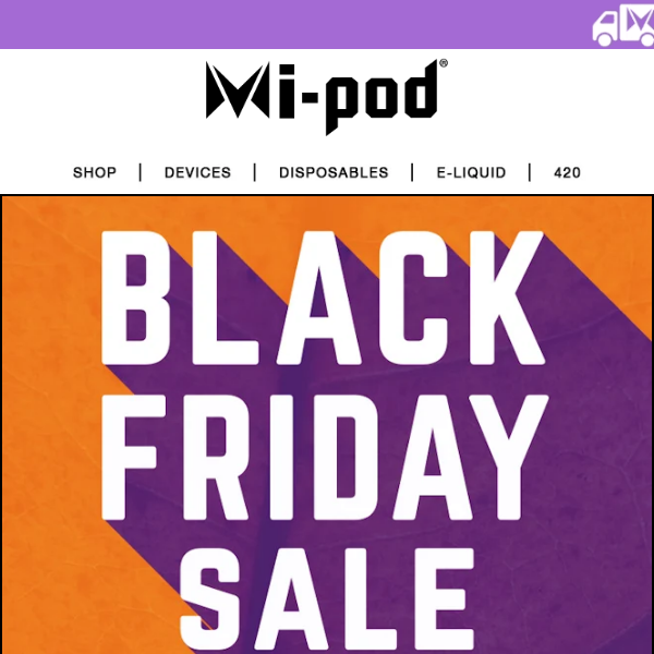 Mi-Pod Black Friday Sale Starts Now | Deals Up To 50% Off