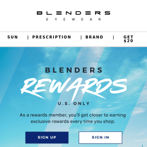 Blenders Rewards // Shop, Earn, Save!