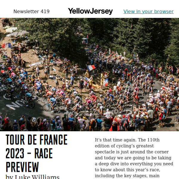 Tour de France 2023 – Race Preview