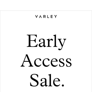 Early Access to Sale