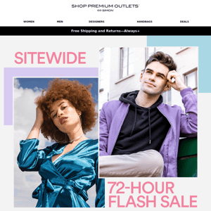 72 Hours ⚡SITEWIDE SAVINGS