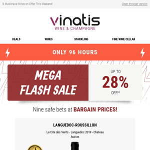 Up to -28%! 96H Only! Mega Flash Sale!
