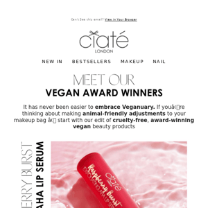 5 Vegan Award Winners