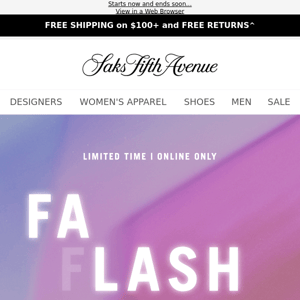 Fashion Flash: Up to 70% off 