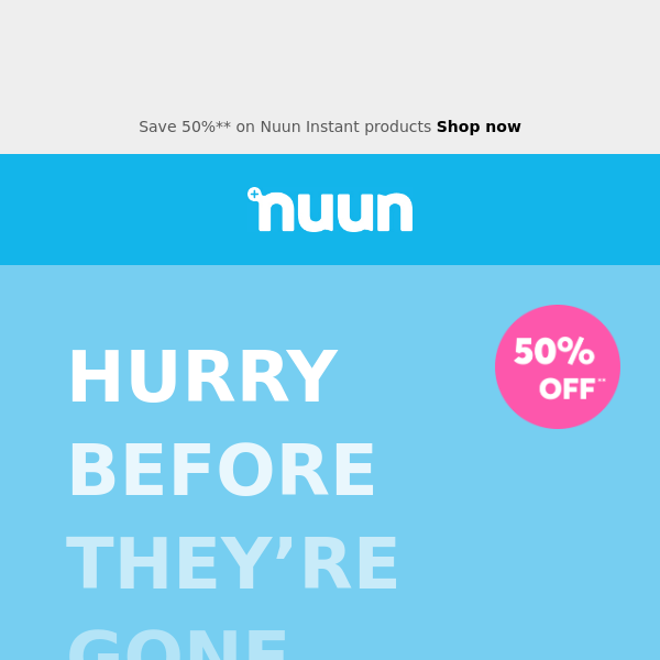Get MUUVING! Nuun Instant will be gone forever