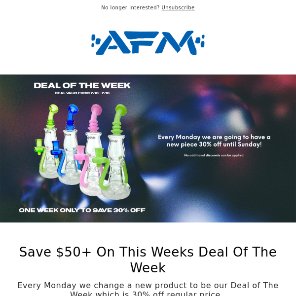 AFM Deal Of The Week #4