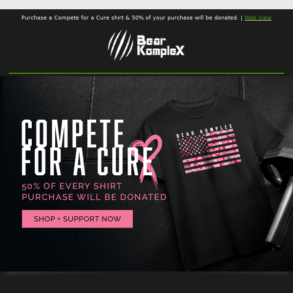 🎀 Compete for a Cure with Bear KompleX