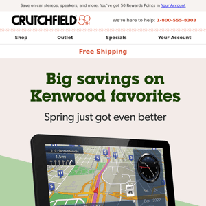 Big savings on Kenwood favorites