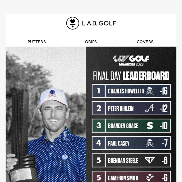 🏆 Charles Howell III Wins LIV GOLF Mayakoba With LINK.1