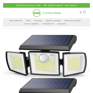 🔆2 Pack Solar Lights Today Only $34.99🌟