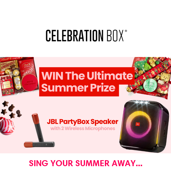 WIN a JBL PartyBox Speaker For Summer 🎤☀️