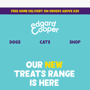 Our NEW treats range is here 🎉