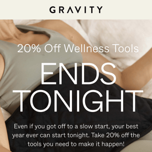 ⌛Final Hours: 20% Off Wellness Tools