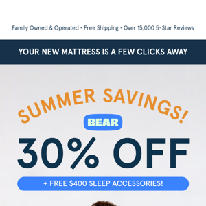 Summer Savings! ☀️ 30% Off Savings ☀️