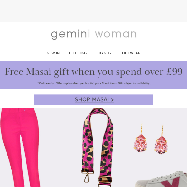 For The Love Of Pink | Masai Free Gift*