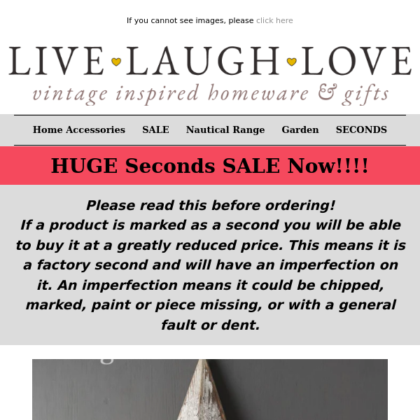 HUGE Seconds Sale!!! Massive SAVINGS & Bargains!!  💰 💃