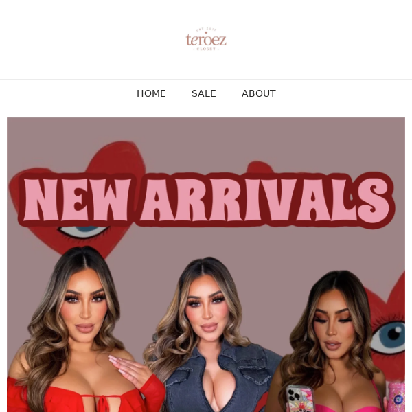 NEW ARRIVALS+DISCOUNT CODE❤️TEROEZCLOSET.COM✨