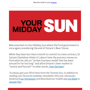 MIDDAY SUN: Canada's had different responses to the Israel-Hamas war and Russia's invasion of Ukraine