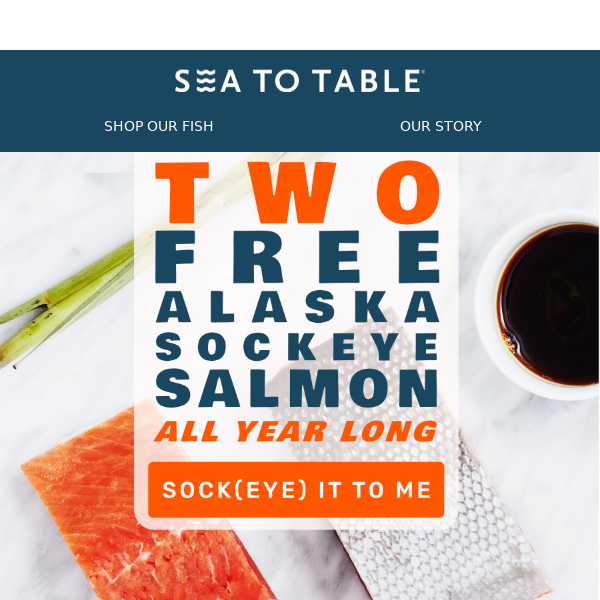 Get $340 Worth of Alaska Sockeye Salmon