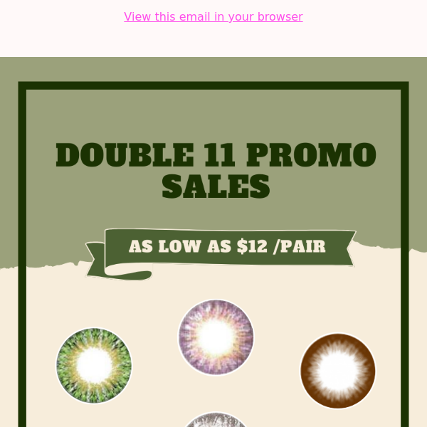 Double 11 Promo🥳