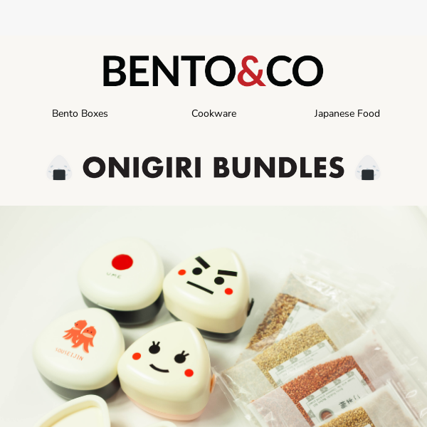 Everything you need for the perfect Onigiri 🍙