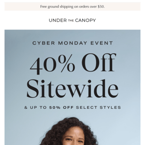 40% OFF SITEWIDE STARTS NOW