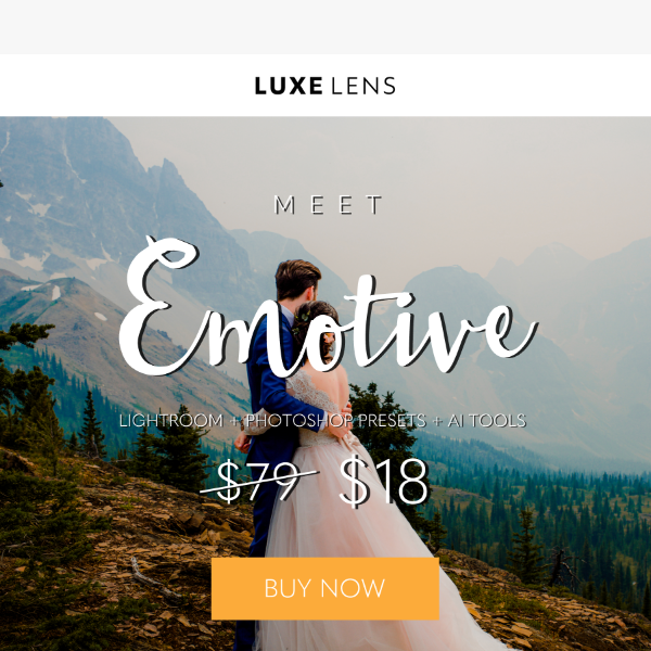 NEW! Emotive Presets & Tools 📷✨