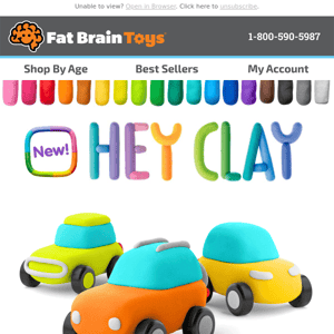 Four New Hey Clay Sets!