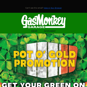 GET YOUR GREEN ON ☘️ GET 500 BONUS ENTRIES ON ALL GREEN TEES