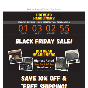 🚨 Don't Miss Out! Jeep Accessories Black Friday Sale 🚨