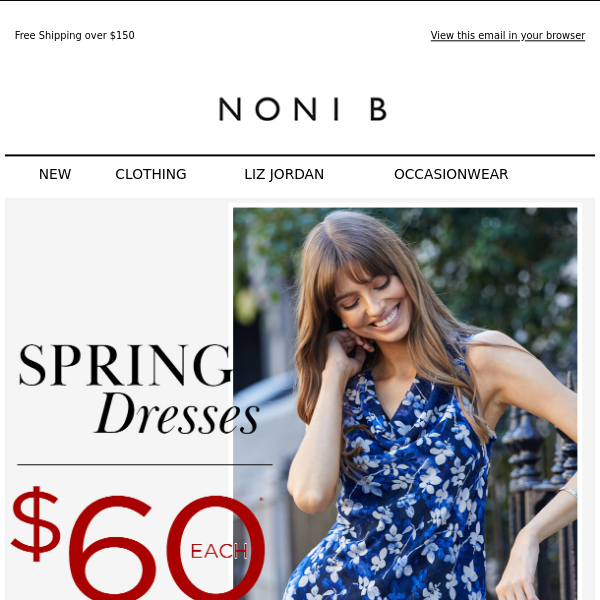 $60* SPRING Dresses You Need in NOW