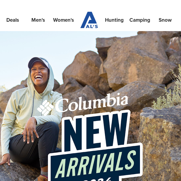 Shop NEW ARRIVALS From Columbia!