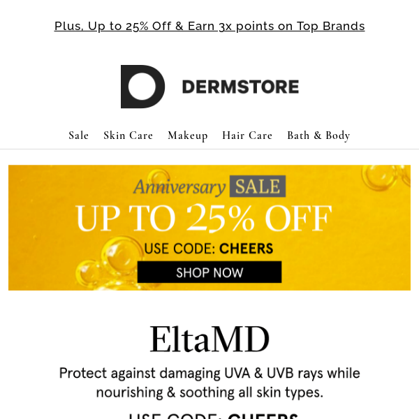 Surprise Addition: EltaMD. Click for your discount.